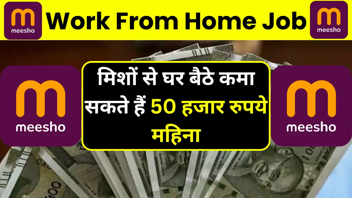Meesho Work From Home Job