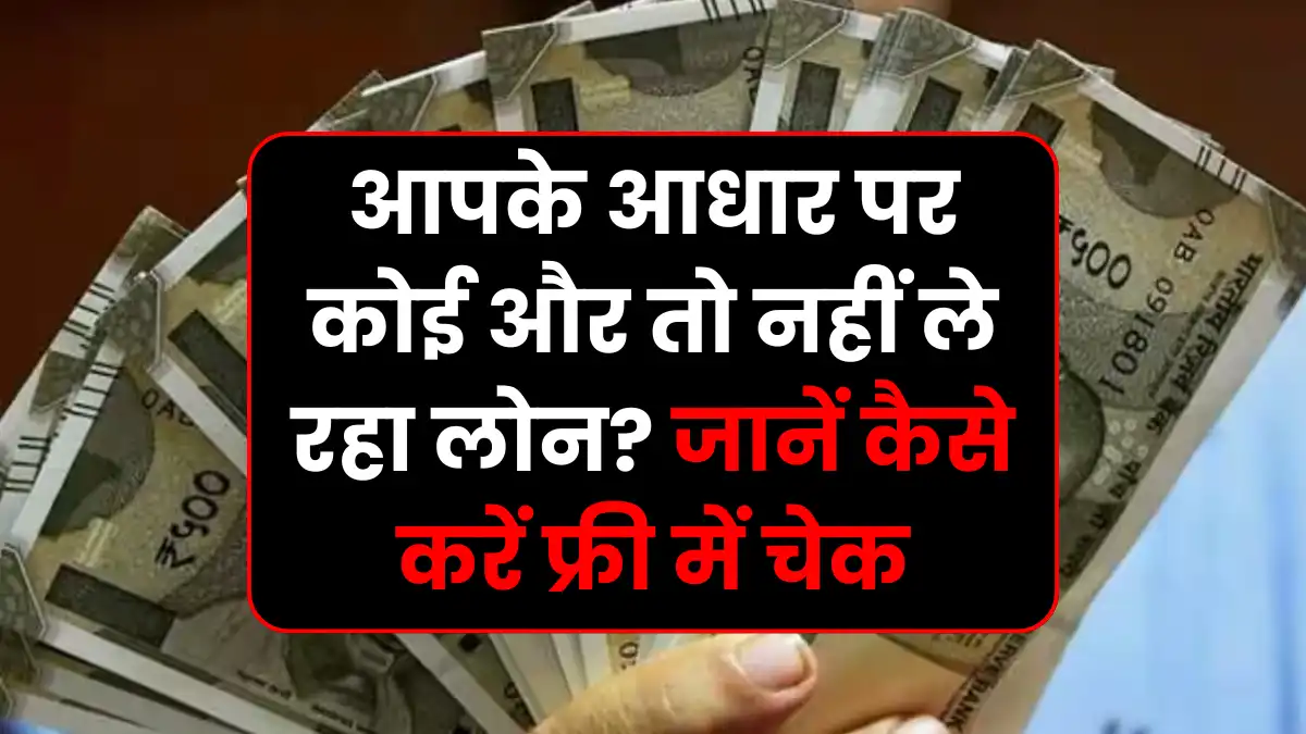 Aadhaar Card Loan Fraud: 